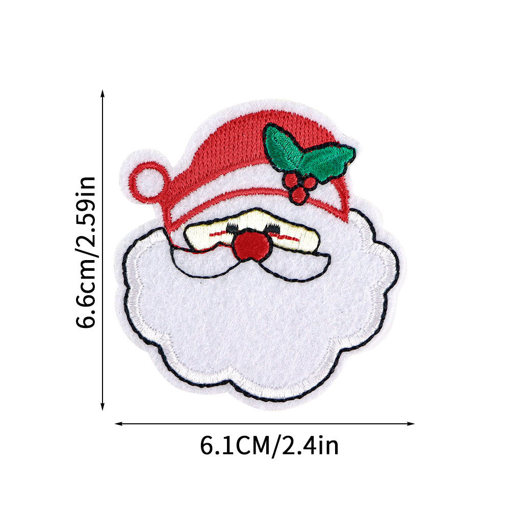 Wholesale Cartoon Christmas patch embroidery